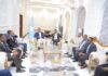 Madaxweynaha Galmudug oo Aqalka Madaxtooyada Ku Qaabilay Ra’iisul Wasaarihii Hore ee Soomaaliya.