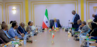 Madaxweynaha Somaliland oo la sheegay inuu goordhow isugu yeeray golihiisa wasiirrada.