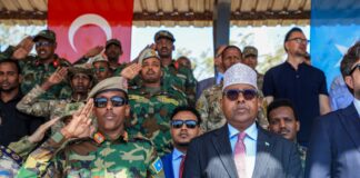 Wasiirka Gaashaandhigga XFS oo maanta tababar usoo xiray cutubyo ka tirsan Ciidamada gaarka ah ee Gorgor .