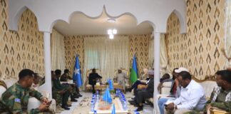 Wasiirka Amniga Gudaha XFS oo Laascaanood ka guddoomiyay shir amni oo lagu adkeynayo sugidda caleema-saarka Waqooyi Bari.