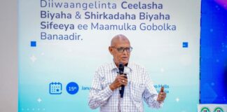 Maamulka Gobolka Banaadir oo maanta ah daahfuray diiwaangelinta ceelasha biyaha iyo shirkadaha gaarka loo leeyahay ee sifeeya biyaha.