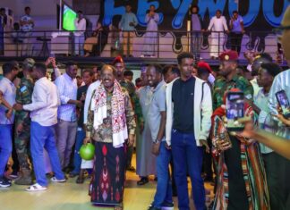 Madaxweynaha Soomaaliya oo booqday goob madadaalo, kuna dhiirrigeliyay dhalinyarada ka qeybqaadashada nabadda iyo horumarka