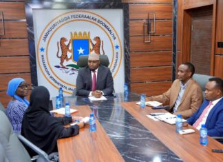 Wasiirka Wasaaradda Qorsheynta Soomaaliya oo maanta kulan miro-dhal ah la yeeshay, Wakiilka UNFPA