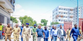 Duqa Muqdisho Muungaab oo Kormeer Qiimeyn ah ku Tegay Wadada Shiirkole Ofishiyaale