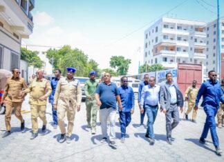 Duqa Muqdisho Muungaab oo Kormeer Qiimeyn ah ku Tegay Wadada Shiirkole Ofishiyaale