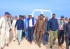 “Guddoomiyaha Golaha Wakiillada Puntland Hon. Abdirisak Ahmed Said oo Si Diirran Loogu Soo Dhaweeyey Galdogob, Gobolka Mudug