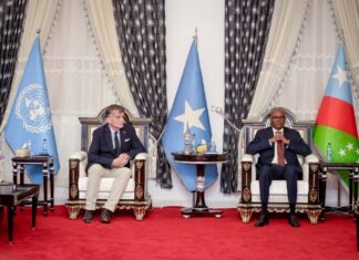 Madaxweynaha Koonfur Galbeed Laftagareen oo Qaabilay Wafdi Qaramada Midoobay