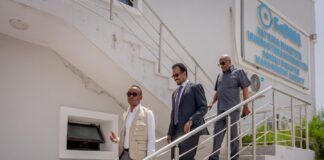 Guddoomiyaha SoDMA oo La Kulmay Wasiirka Ganacsiga, Lagana Hadlay Abaarta Waqooyi Bari