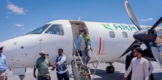 Guddoomiyaha SoDMA Oo Maanta Soo Gaaray Magaalada Dhuusamareeb Si Uu U Kormeero Abaarta Ka jirta Degaanada Maamulka Galmudug.