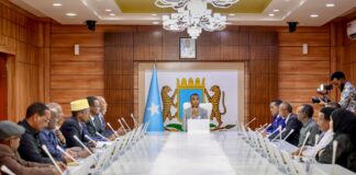 Ra’iisul Wasaaraha Soomaaliya oo La Kulmay Hoggaanka Ururrada Siyaasadda ee Doorashooyinka Gobolka Banaadir