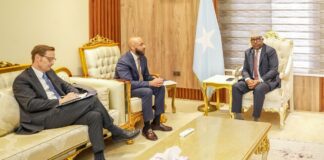 asiirka Gaashaandhigga XFS iyo Sii-hayaha Safaaradda Mareykanka oo ka wada hadlay Xoojinta Iskaashiga Difaaca iyo La-dagaallanka Argagixisada”