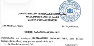 Maxkamadda Sare ee Soomaaliya oo Si Rasmi Ah u Ansixisay Natiijada Doorashadii Golaha Deegaanka Banaadir