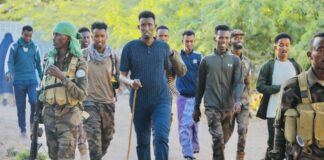 Dhamme Cabdixakiin Eeldheer oo Kormeer Ku Sameeyey Fariisimaha Ciidanka Haramcad ee Baraawe