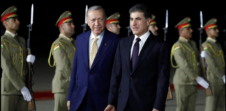 Erdogan Muxu kala hadlay hoggaamiyaha Kurdistan ee Ciraaq?