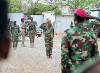 Saraakiil Sare oo Kormeer Ku Tagay Ciidamada Baydhabo