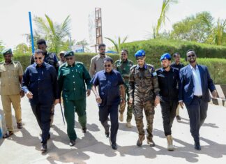 “Wasiirka Arrimaha Gudaha XFS oo Ka Qayb-galay Munaasabadda Xoojinta Amniga iyo Wadajirka Koonfur Galbeed”