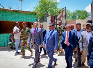 Hoggaamiyaha Koonfur Galbeed oo kormeer shaqo ku tagay xarunta degmada Baydhabo