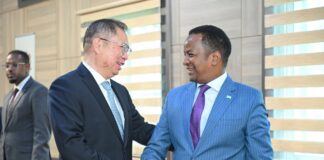 Wasiirka Arrimaha Dibadda Soomaaliya oo kulan la yeeshay Ergayga Gaarka ah ee Shiinaha u qaabilsan Geeska Afrika