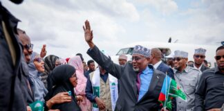 Guddoomiyaha Golaha Shacabka oo si weyn loogu soo dhaweeyay Baydhabo