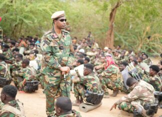 Gen. Sahal Cabdullaahi oo Sagootiyay Ciidamo u Baxaya Furimaha Dagaalka