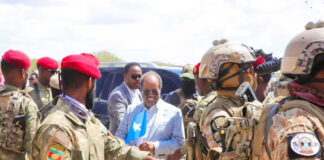 Madaxweyne Xasan Sheekh oo Gaaray Baydhabo iyo Kulamo Muhiim ah oo Ka Bilaabanaya Mustaqbalka Koofur Galbeed.