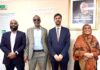 Guddoomiyaha Guddiga Madaxa-Bannaan ee Xuquuqul Insaanka Qaranka oo kulan muhiim ah la yeelatay Safiirka United Kingdom ee Somalia