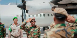 Taliyaha Ciidanka XDS Oo Soo Gaaray Dhuusamareeb Si Uu U Dardargeliyo Howlgallada Ka Dhanka Ah Kooxda AS