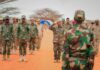 Taliyaha Ciidanka Xoogga Dalka oo Kormeer Ku Tagay Cutubyo Tababar Uga Socdo Xanan Buure