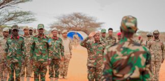 Taliyaha Ciidanka Xoogga Dalka oo Kormeer Ku Tagay Cutubyo Tababar Uga Socdo Xanan Buure