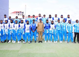 Taliyaha Ciidanka Booliiska Soomaaliyeed oo Kulan Dhiirrigelin ah la Qaatay Gabdhaha Xulka Qaranka U-17