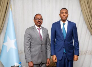 Ra’iisul Wasaare Xamsa Oo Qaabilay Safiirka Cusub ee Jabuuti U Fadhiya Soomaaliya