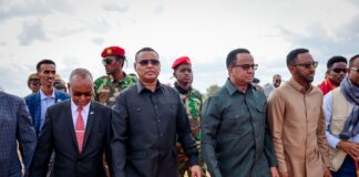 Hoggaamiyaha ku-meel-gaarka ah Koonfur Galbeed oo safar shaqo ku gaaray degmada Diinsoor ee gobolka Baay