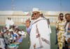 Madaxweyne Ku-xigeenka Puntland oo Ka Qaybgalay Tukashada Salaadda Ciidul-Adxaa ee Garoowe