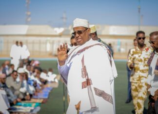 Madaxweyne Ku-xigeenka Puntland oo Ka Qaybgalay Tukashada Salaadda Ciidul-Adxaa ee Garoowe