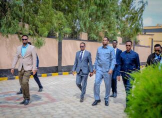 Galmudug oo Hambalyo iyo Bogaadin u Dirtay Hoggaamiyaha Cusub ee Koonfur Galbeed