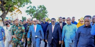 Guddiga Qaran ee Qabanqaabada Maalmaha Xorriyadda oo Kormeeray Stadio Muqdisho