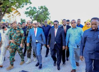 Guddiga Qaran ee Qabanqaabada Maalmaha Xorriyadda oo Kormeeray Stadio Muqdisho