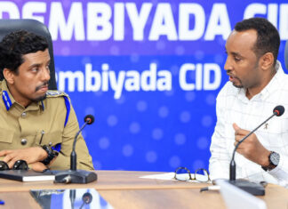 Taliyaha Ciidanka Boliiska Soomaaliyeed oo Shir Guddoomiyey Kulanka Hoggaanka CID