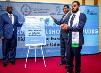 Madaxweynaha Galmudug oo Daah-furay Mashruuc lagu Xoojinayo Adeegyada Bulshada iyo Dowladaha Hoose