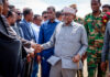 Hoggaamiyaha Koonfur Galbeed oo Dib ugu Soo Laabtay Baydhabo Kadib Safar Shaqo oo Muqdisho Ah