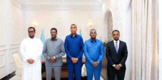 Ra’iisul Wasaare Xamsa oo Soo Gebogabeeyay Safar Shaqo oo uu ku Tagay Galmudug