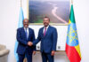 Madaxweyne Xasan Sheekh iyo Ra’iisul Wasaare Abiy Ahmed oo ka wada hadlay xoojinta iskaashiga Soomaaliya iyo Itoobiya