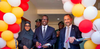 Wasaaradda Caafimaadka iyo ICRC oo Xarun Caafimaad u Furtay Maxaabiista Xabsiga Dhexe
