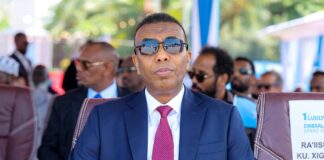 Ra’iisul Wasaare Xamsa Cabdi Barre oo ka qeyb galay xuska 66-guurada 1-da Luulyo