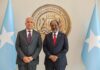 Madaxweyne Xasan Sheekh oo Madaxtooyada ku Qaabilay Wasiirka Arrimaha Gudaha ee Talyaaniga