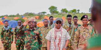 Wasiirka Gaashaandhigga XFS iyo Taliyaha Ciidanka Xoogga Dalka oo Kormeeray Ciidamada Ku Sugan Furimaha Hore ee Gobolka Shabeellaha Dhexe