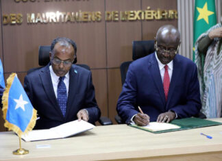 Soomaaliya iyo Mauritania oo Kala Saxiixday Saddex Heshiis oo Lagu Xoojinayo Iskaashiga Labada Dal