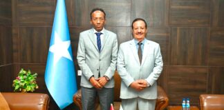 Wasiir Ku-xigeenka Arrimaha Dibadda oo qaabilay Danjiraha Yemen,