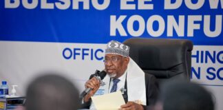 Aadan Madoobe oo Furay Mashruuc Lagu Tayeynayo Adeegyada Dowladda iyo Ka-qaybgalka Bulshada