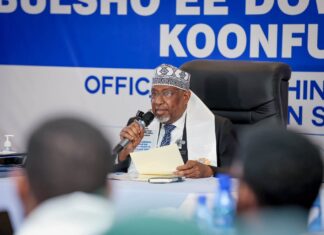 Aadan Madoobe oo Furay Mashruuc Lagu Tayeynayo Adeegyada Dowladda iyo Ka-qaybgalka Bulshada